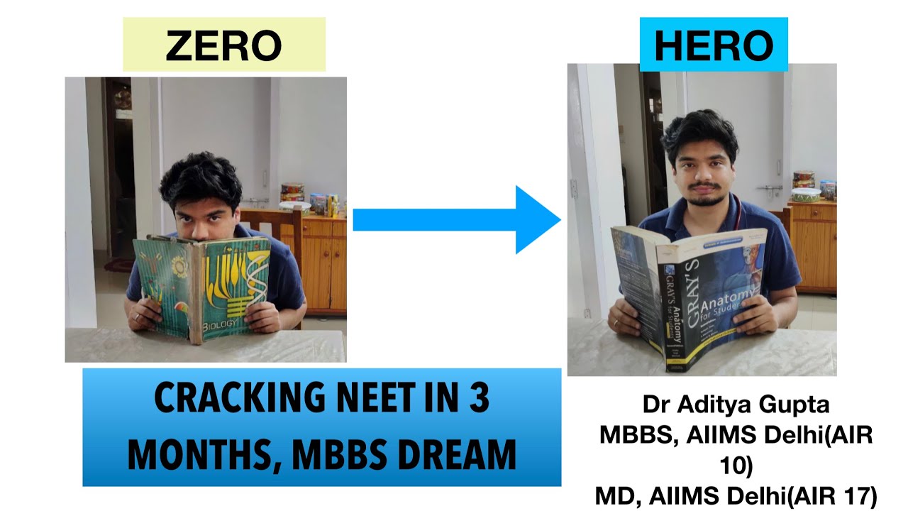 How to crack NEET UG 2022 in just 3 months if you start now! - Don’t give up! #neetug #neet