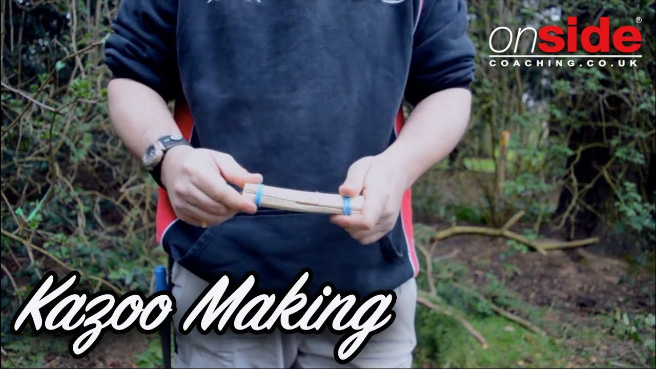 SKILL SCHOOL - Forest Schools - Kazoo Making with Pete