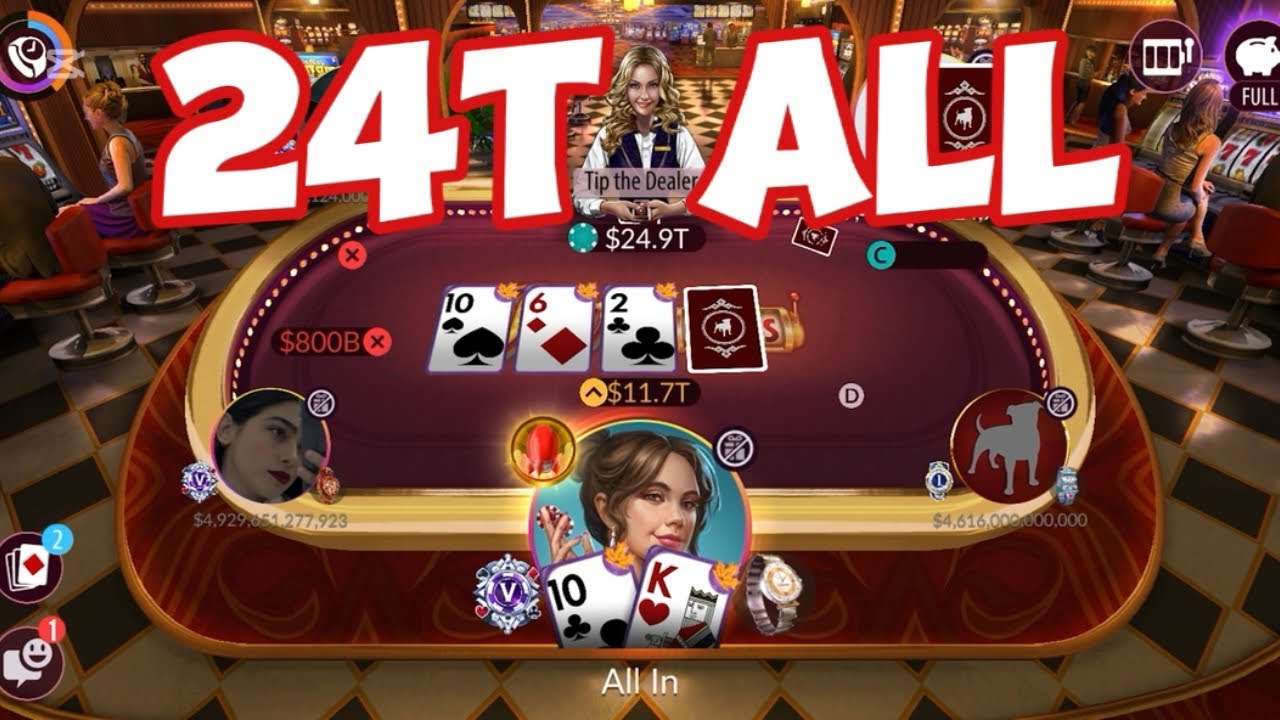 No Mercy All In! Zynga Texas Hold&rsquo;em Poker