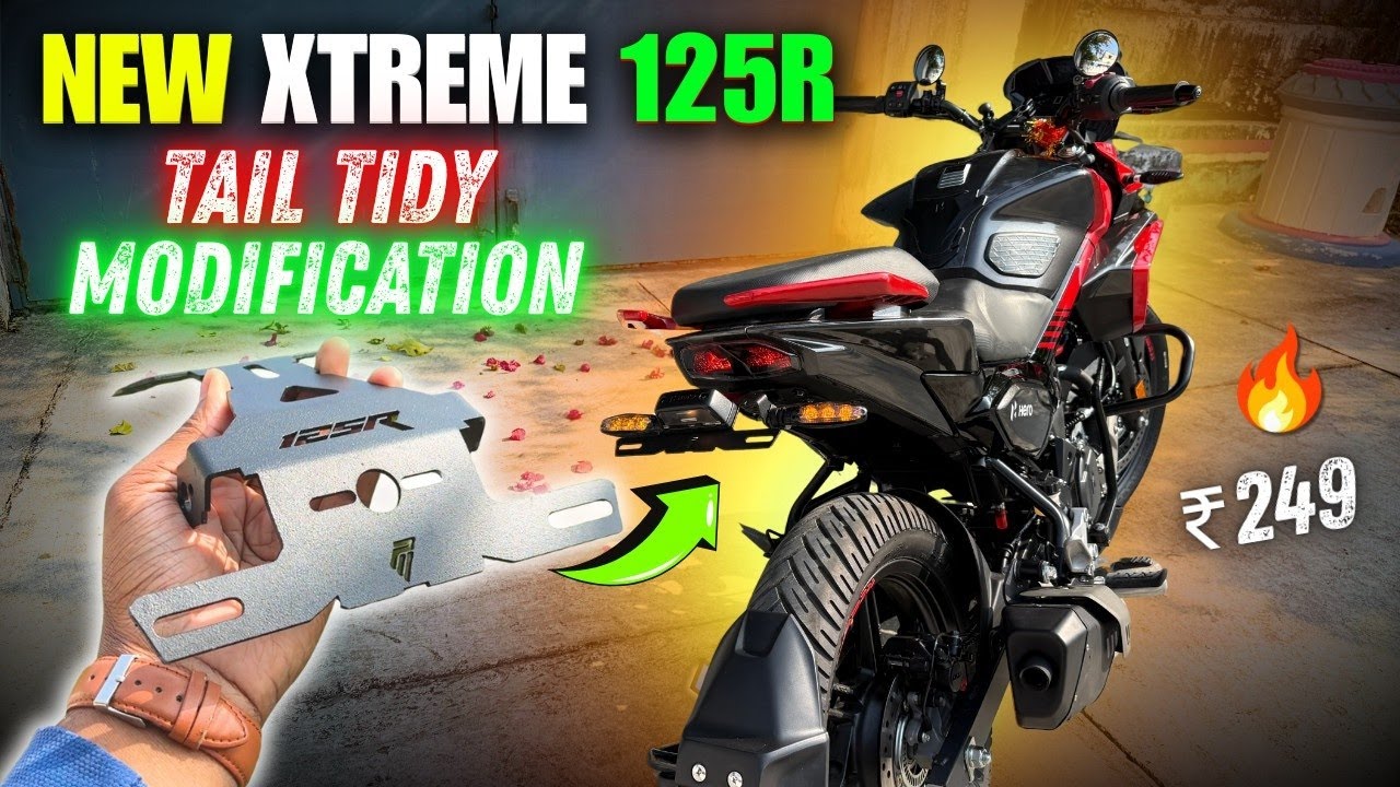 New Xtreme 125R Dual Channel ABS 😍 Tail Tidy Modification🔥