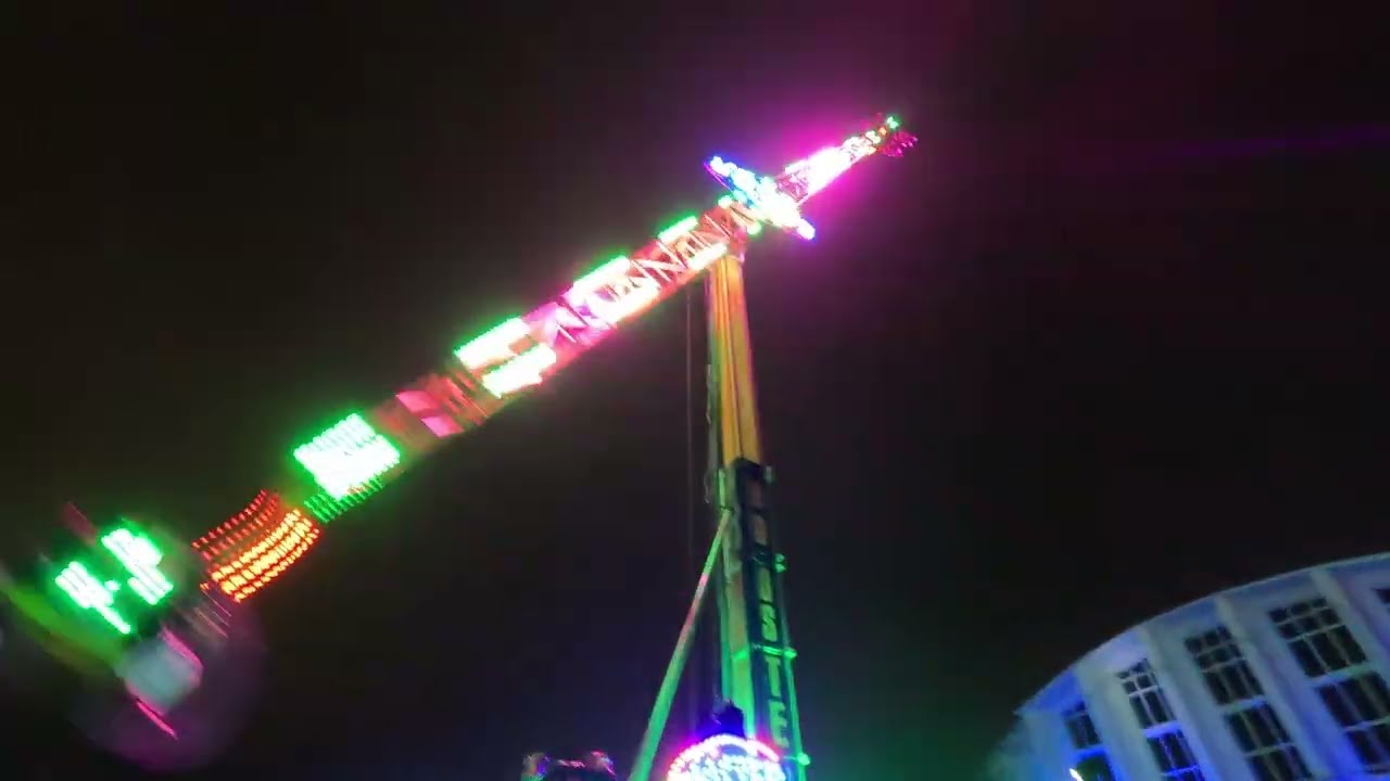 Karuzela Booster (Lunapark Robland) Off ride 1 - Poznań - Grudzień 2025