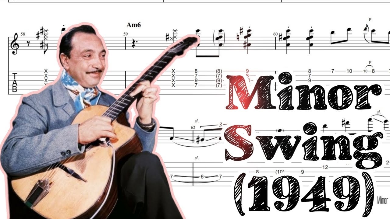 Minor Swing (1949) | Django Reinhardt [Gypsy Jazz Transcription]