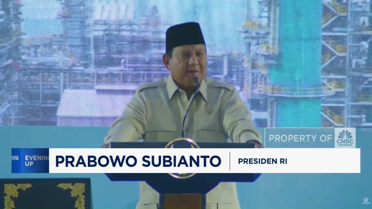 Presiden Prabowo Resmikan Fasilitas RDMP Balikpapan