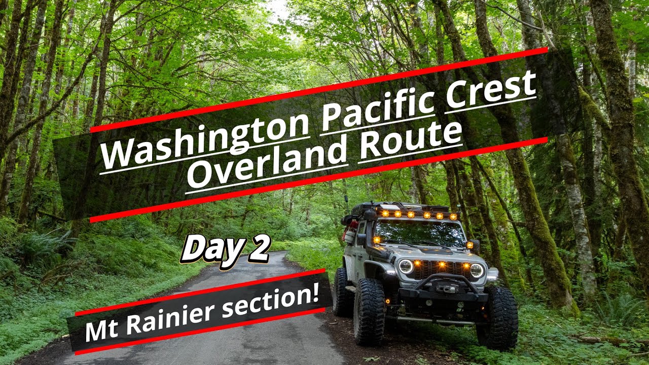 Сухопутный маршрут Вашингтон-Пасифик-Крест — в одиночку — день 2
