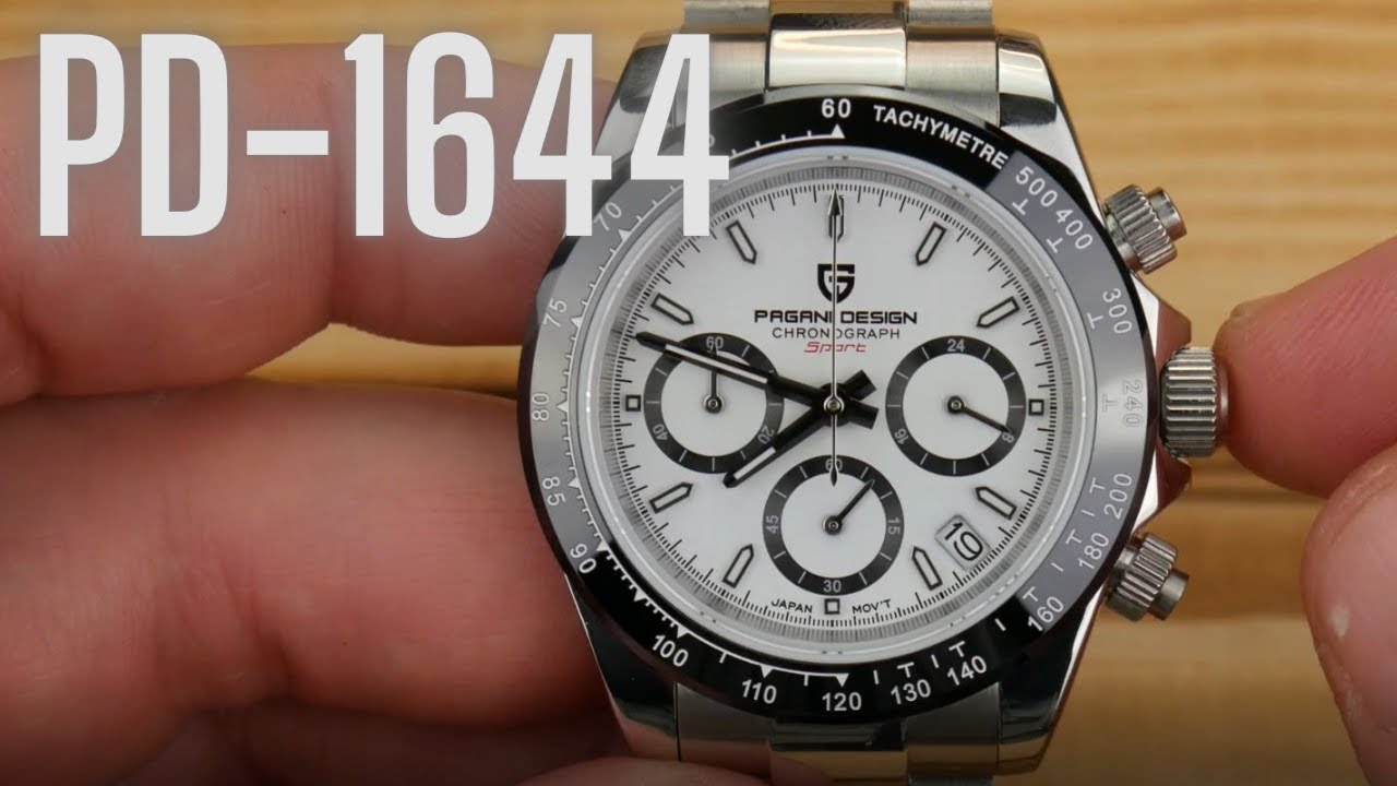 Pagani Design PD-1644 Ceramic Daytona Homage  I  Great Value  I  Best Chronograph Under $100 ?