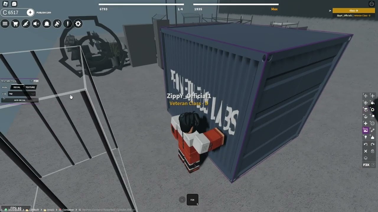 SCP:Roleplay 096 Containment Chamber Build