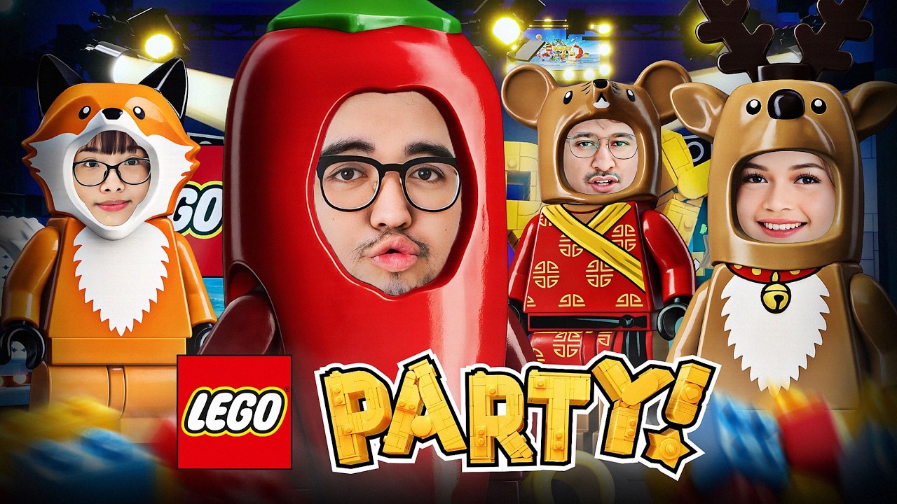 TEAM KACAW + 1 TANTE - LEGO PARTY @NugrahaDarmawan @Queenuts @nabbsky