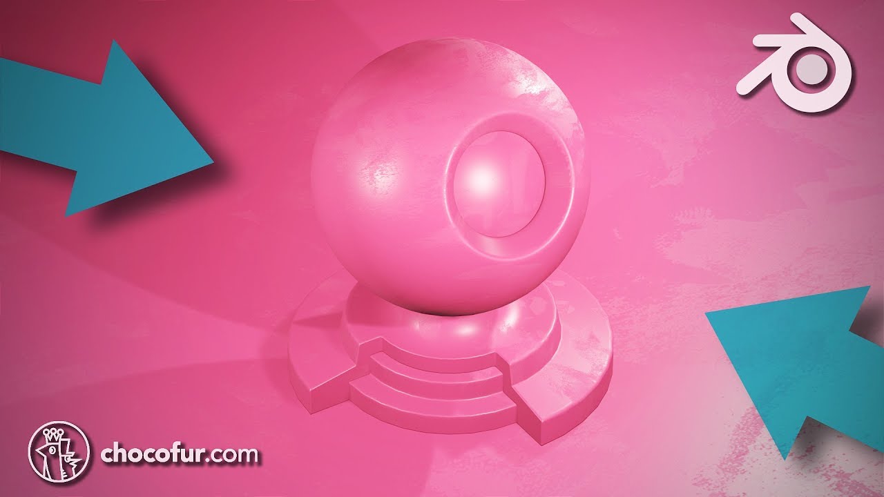 Basic Glossy Shader in Blender 2.8 - Materials Tutorial (Eevee)