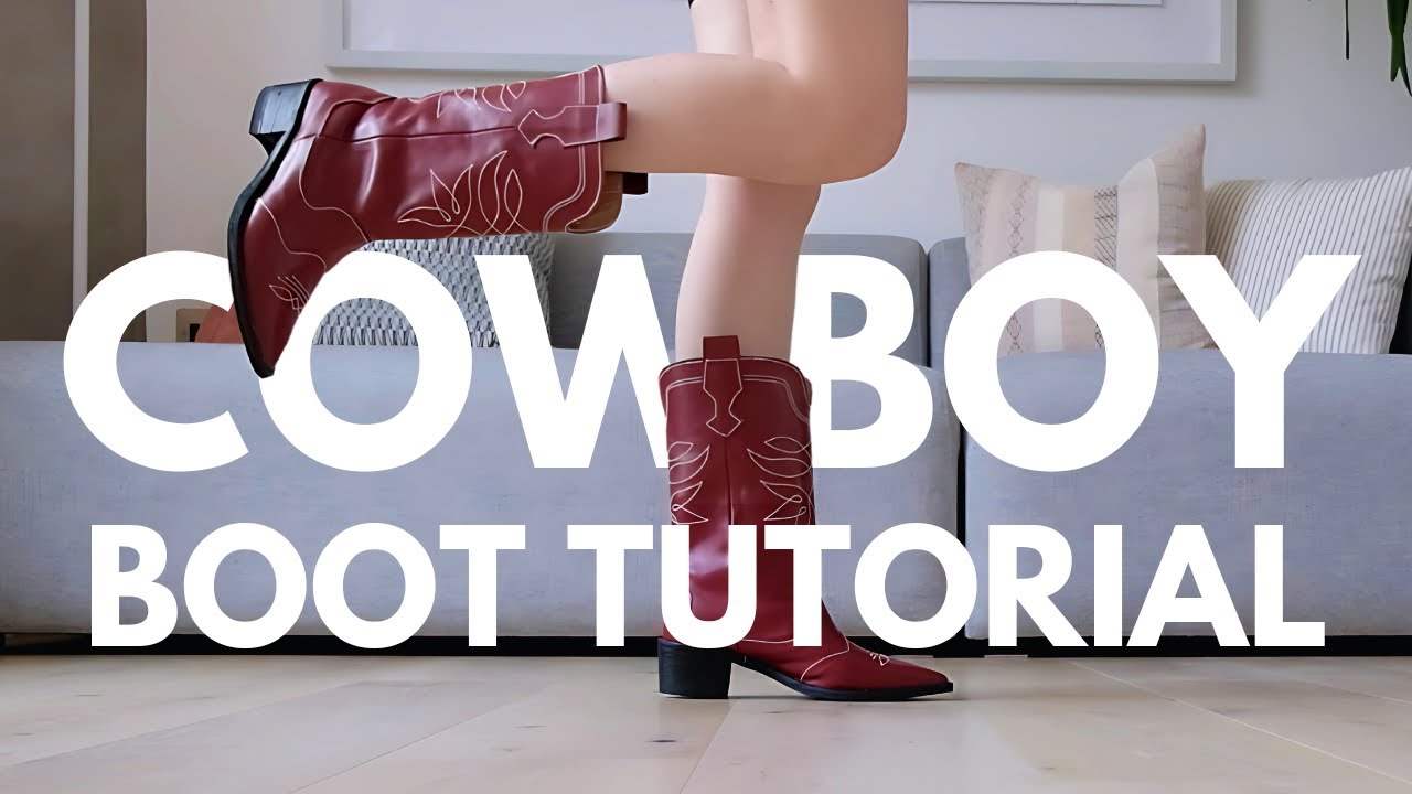 How To Make Cowboy Boots | Shoemaking Tutorial