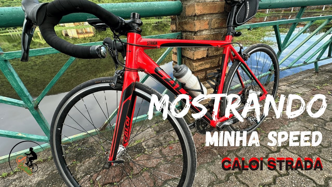 SPEED - Estreando minha Caloi Strada, mostrando a bike e as primeiras impressões - #CERTBIKE