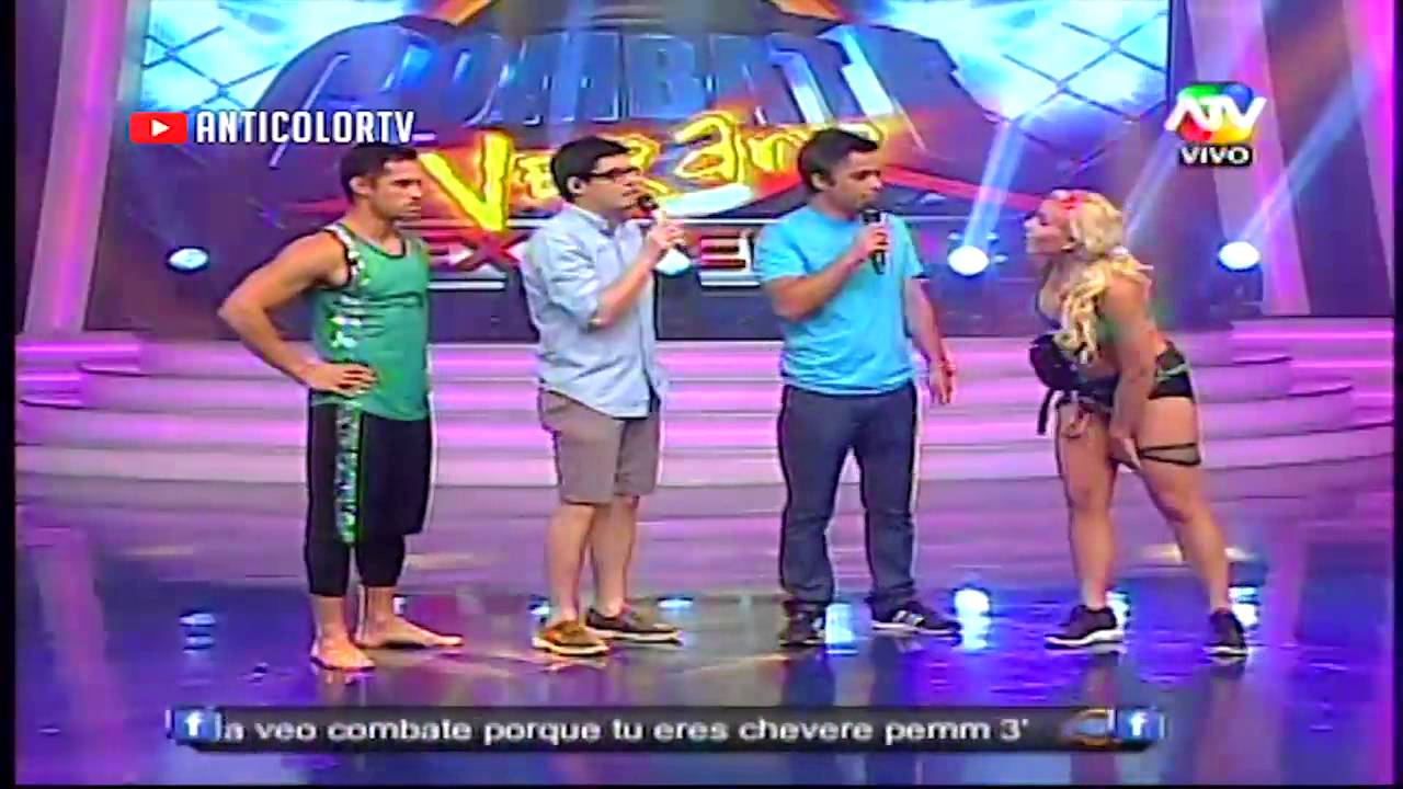 COMBATE Ernesto molesto por coqueteos de Yamila y Nikko Ponce 17/01/14