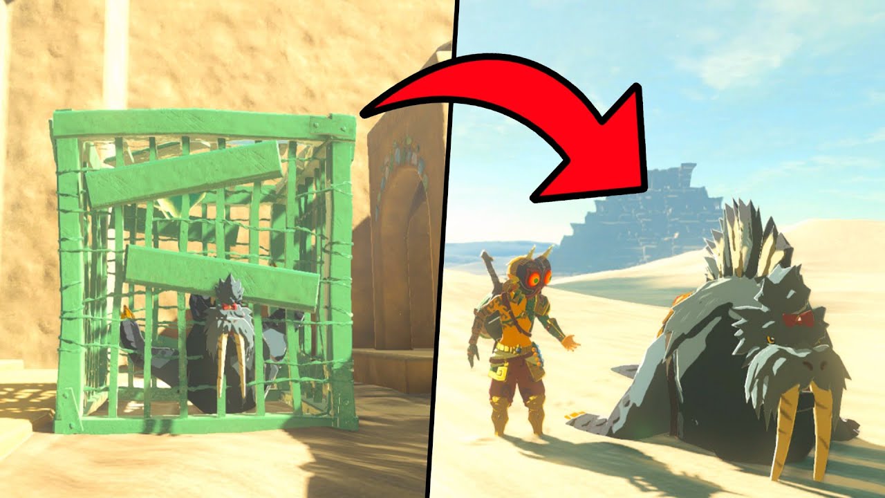 STEALING Riju's Sand Seal! | Zelda: Tears of the Kingdom