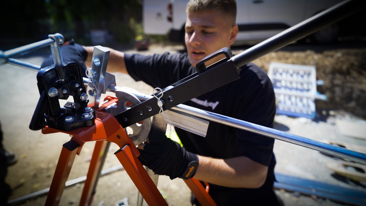 Bending steel conduit with ​⁠@corymac