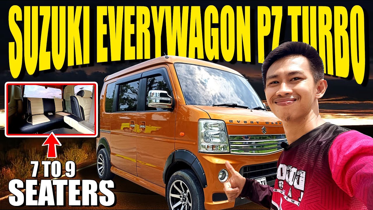 MINI VAN 7-9 SEATERS SUZUKI EVERY WAGON PZ TURBO
