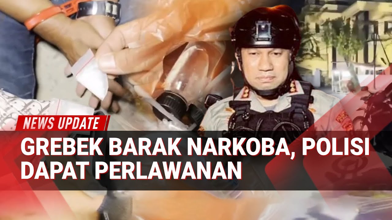 BRIMOB TURUN TANGAN! Sarang Narkoba di Medan Dibakar Petugas Setelah Polisi Diserang
