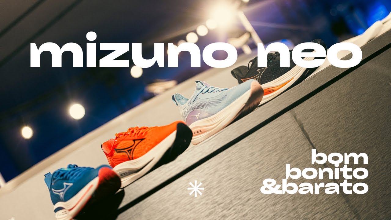 NEO DAY | Mizuno: conheça os 4 novos modelos da linha Neo :: Aura, Vortex, Pryzma