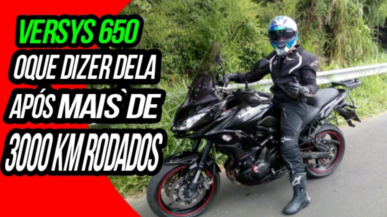 Versys 650 oque dizer dela ap&oacute;s dois meses e mais de 3000 Km rodados