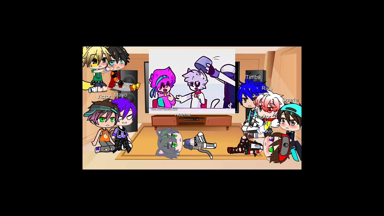 Los compas reaccionan a sus Tik Toks #Mini_compita21 #Mayictor #Riumba #Mikellino #Spartor