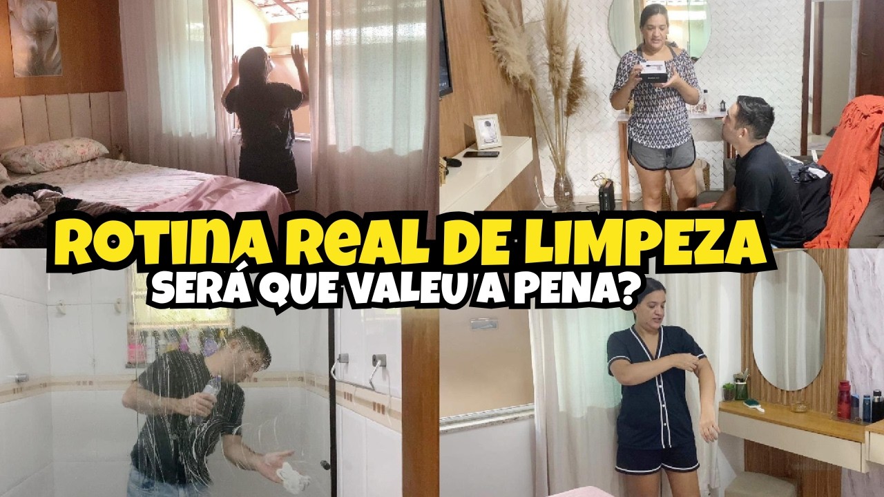 ROTINA REAL DE LIMPEZA / COMPRINHAS DA SHOPPE QUE FACILITAM A VIDA DA DONA DE CASA