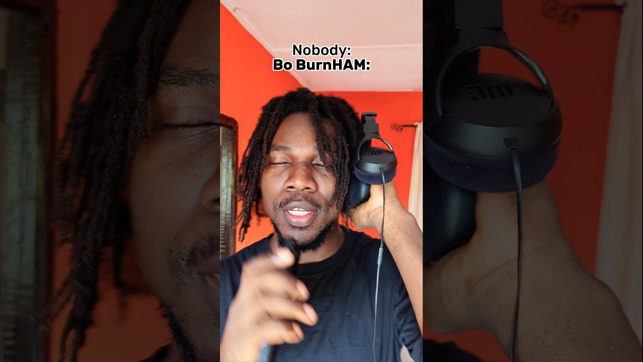 Bo Burnham rapping