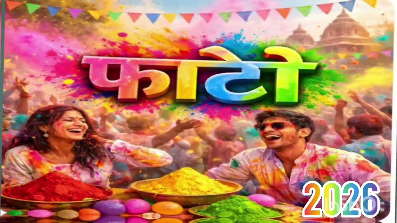 #होली होली का त्योहार वीडियो