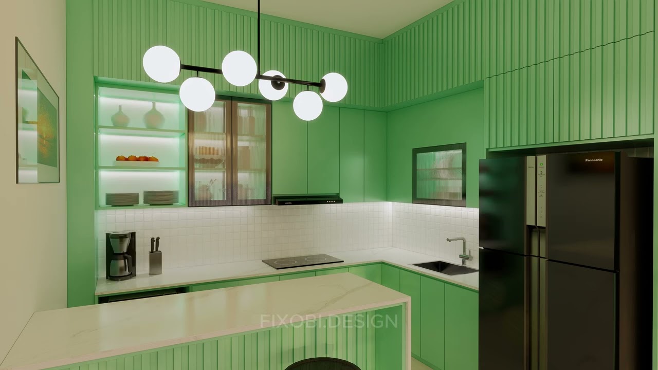 Clean kitchen