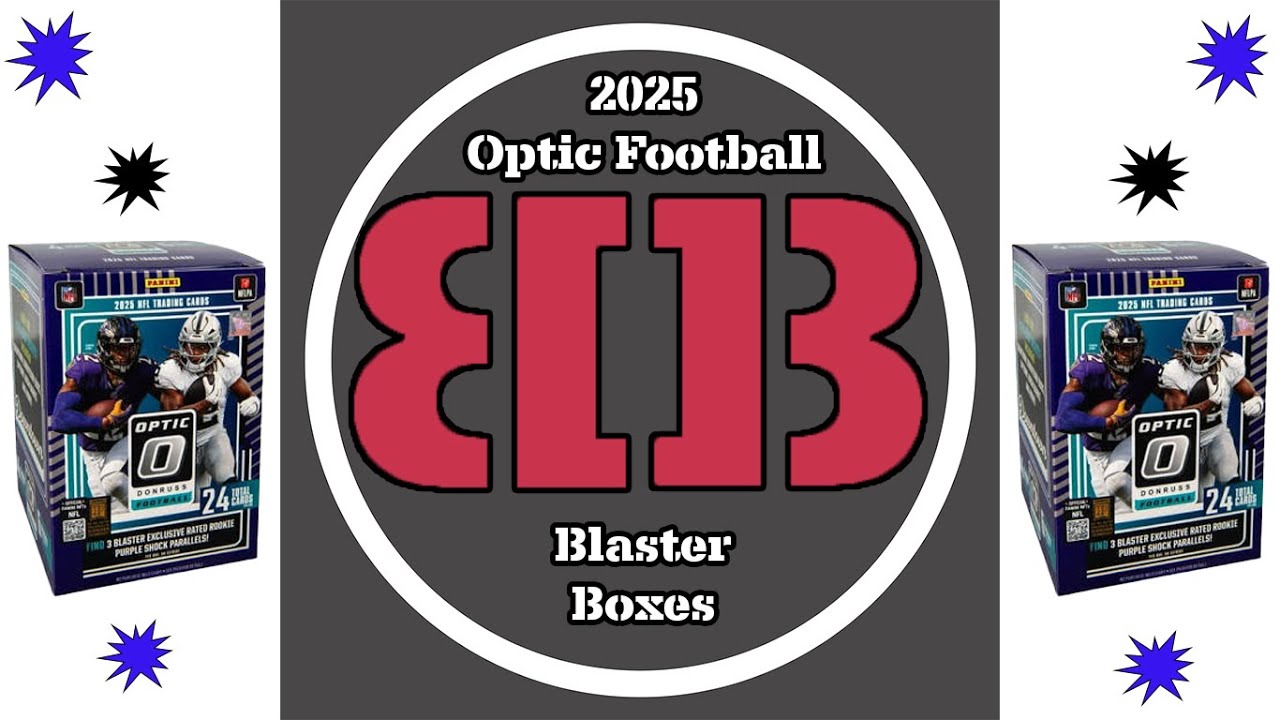 2025 Panini Donruss Optic Football Blaster Boxes - Target Exclusive