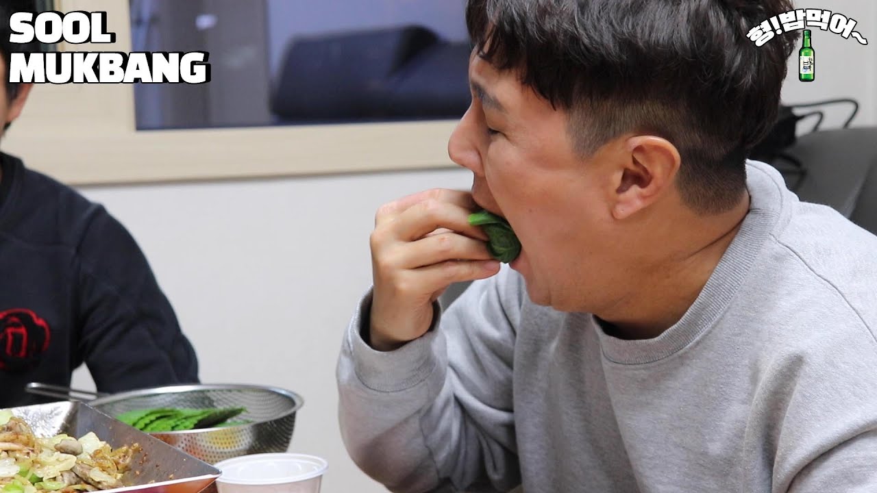 [형!밥먹어] 백순대에 소주한잔 그리고 라면으로 마무리 ㅣsundae bokkeum and drink sojuㅣsool mukbang eating show