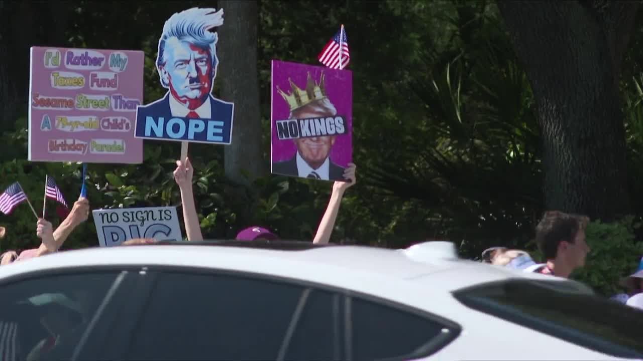 Palm Beach Gardens sees big crowd in ‘No Kings Day’ protests