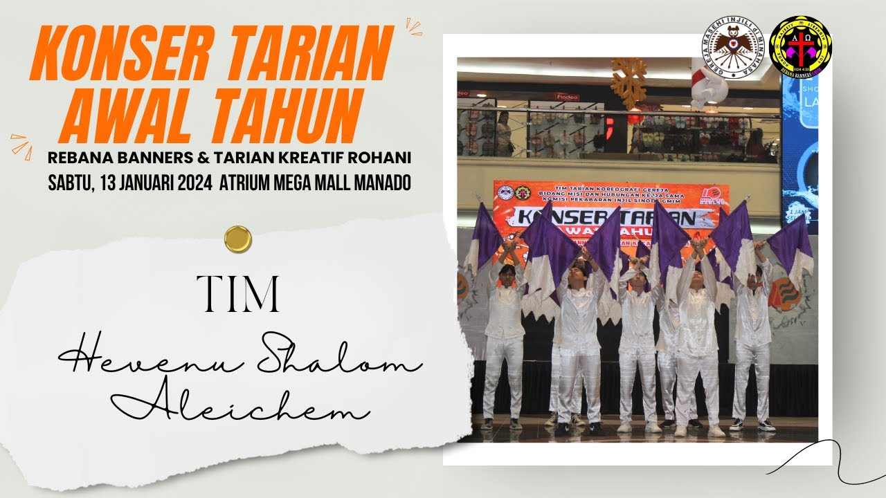 Tim HEVENU SHALOM ALEICHEM - KONSER AWAL TAHUN 2024