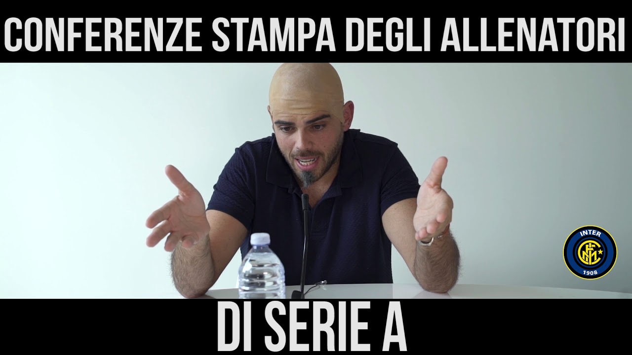 Conferenze stampa degli allenatori di serie A