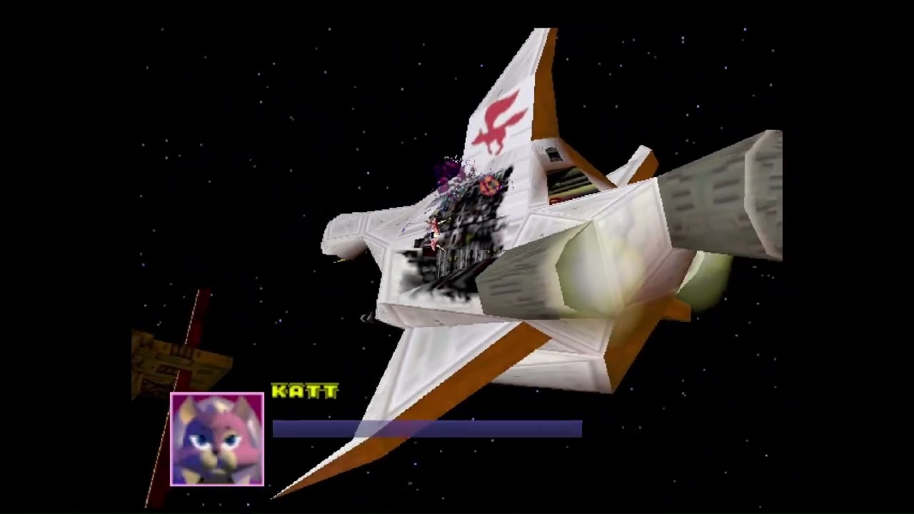 Star Fox 64  Great Fox Destroyed  (Sector Z)