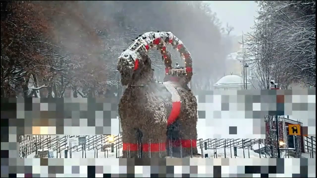 gävlebocken timelapse 22/12/2023