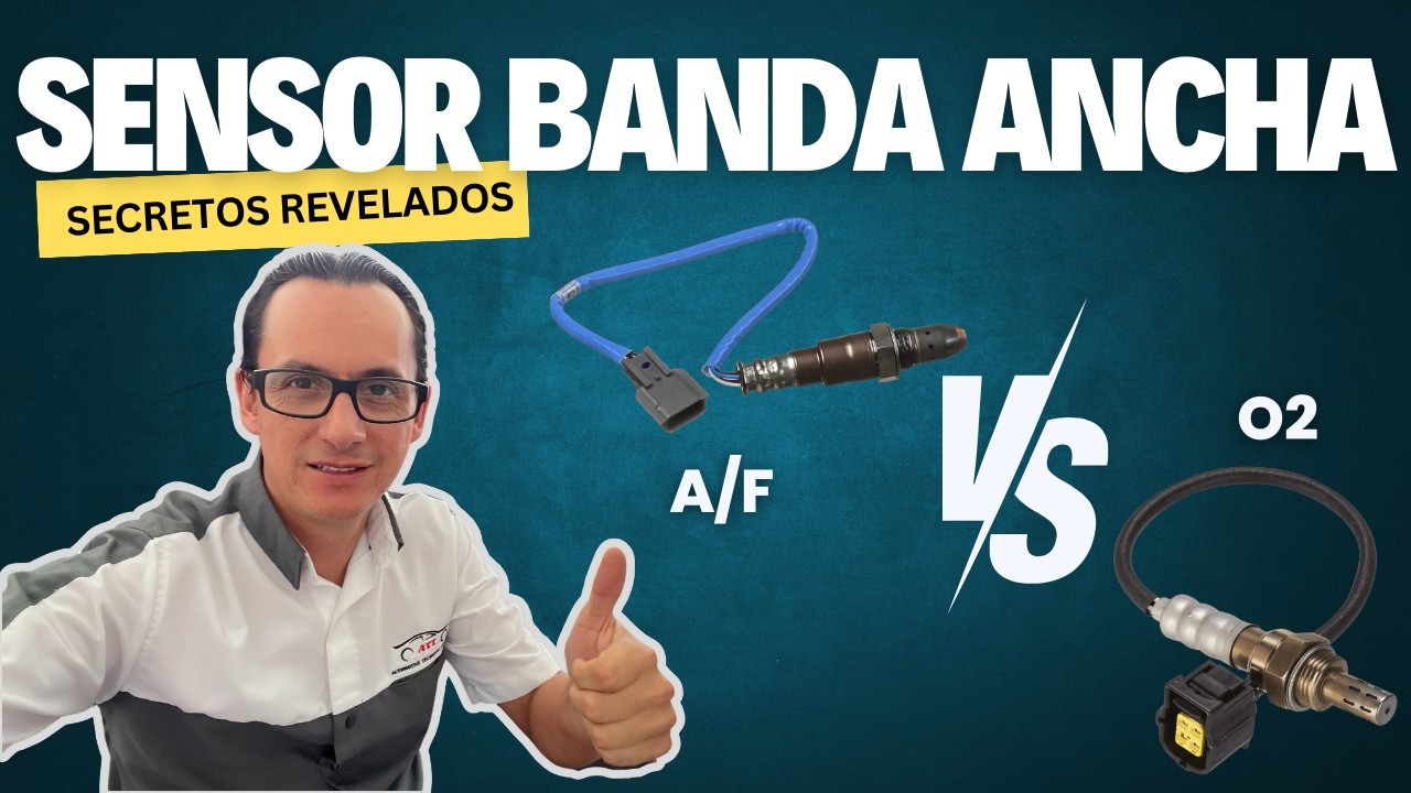 ¿Cómo diagnosticar sensores de oxígeno de banda ancha (A/F)?