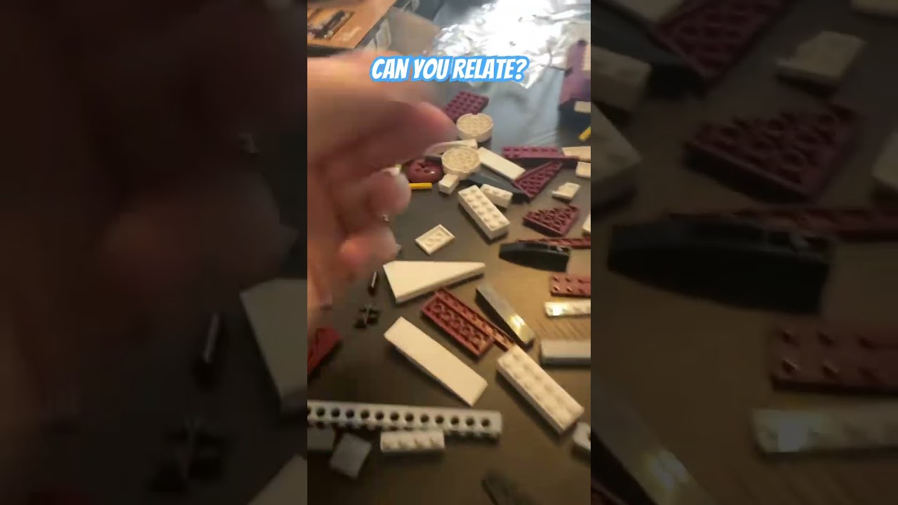 Frustration when building Legos. #legos #frustration #buildinglegos #standupcomedy