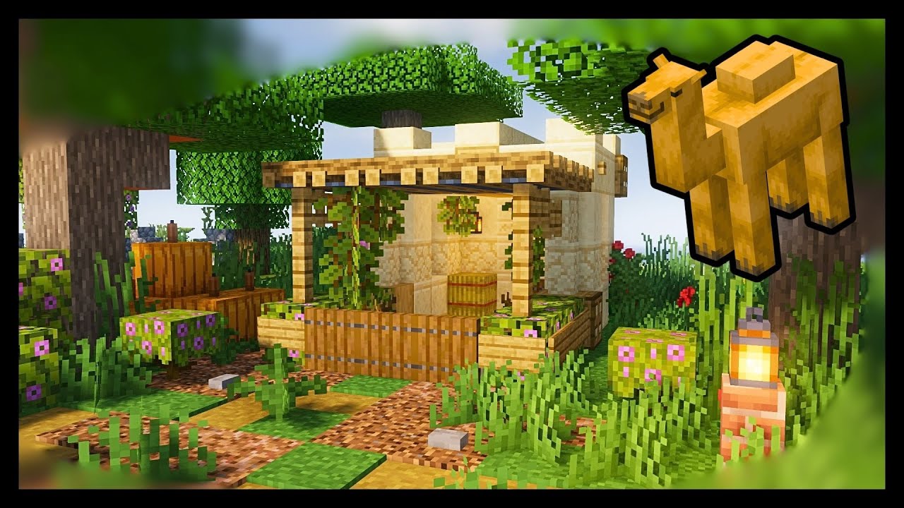 How To Build a Camel Stable in Minecraft!