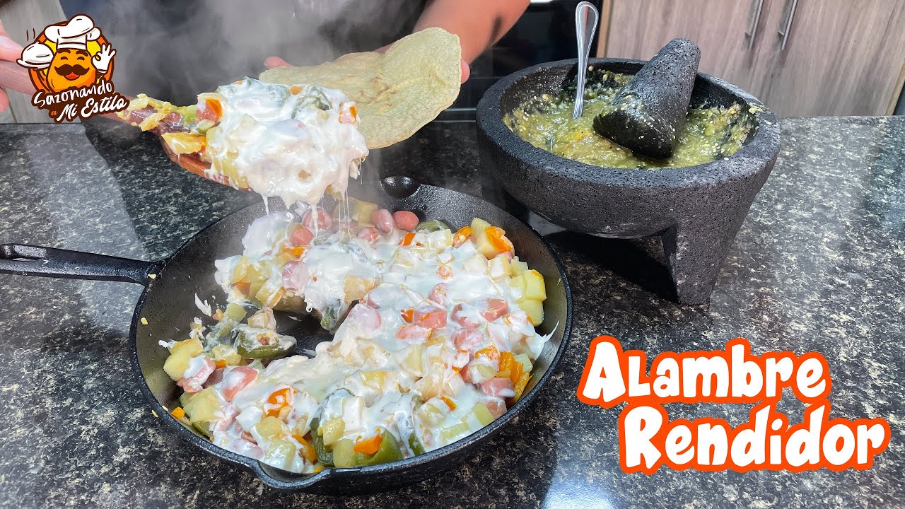 Alambre de PAPA muy Rendidor Sazonando a mi Estilo