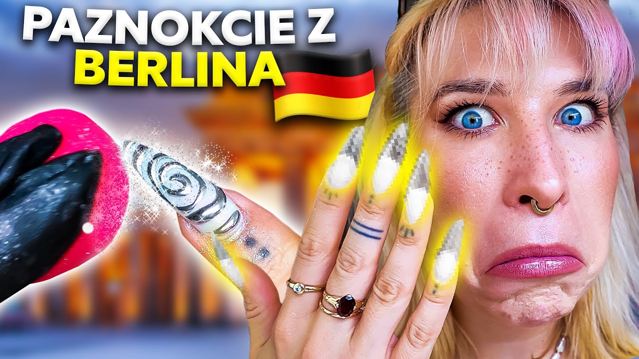 &diams; TECHNO NAILS Z BERLINA?! 😱 ROBIĘ PAZNOKCIE W NIEMCZECH 🪩 &diams; Agnieszka Grzelak Beauty