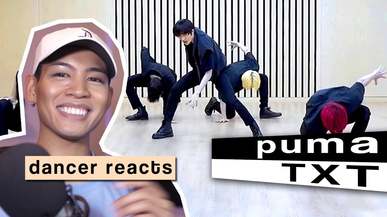 BEAST-LIKE CHOREOGRAPHY 🐯 | Dancer Reacts to #TXT - PUMA Dance Practice