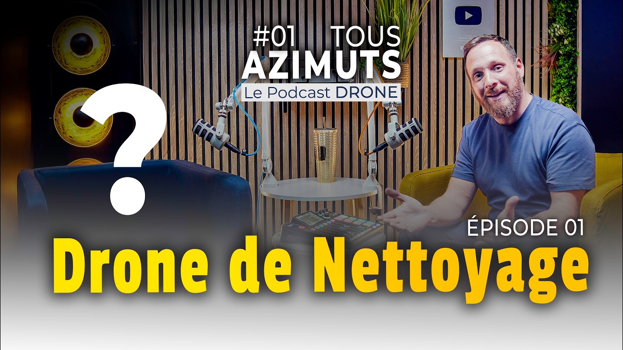 Les drones de nettoyage 