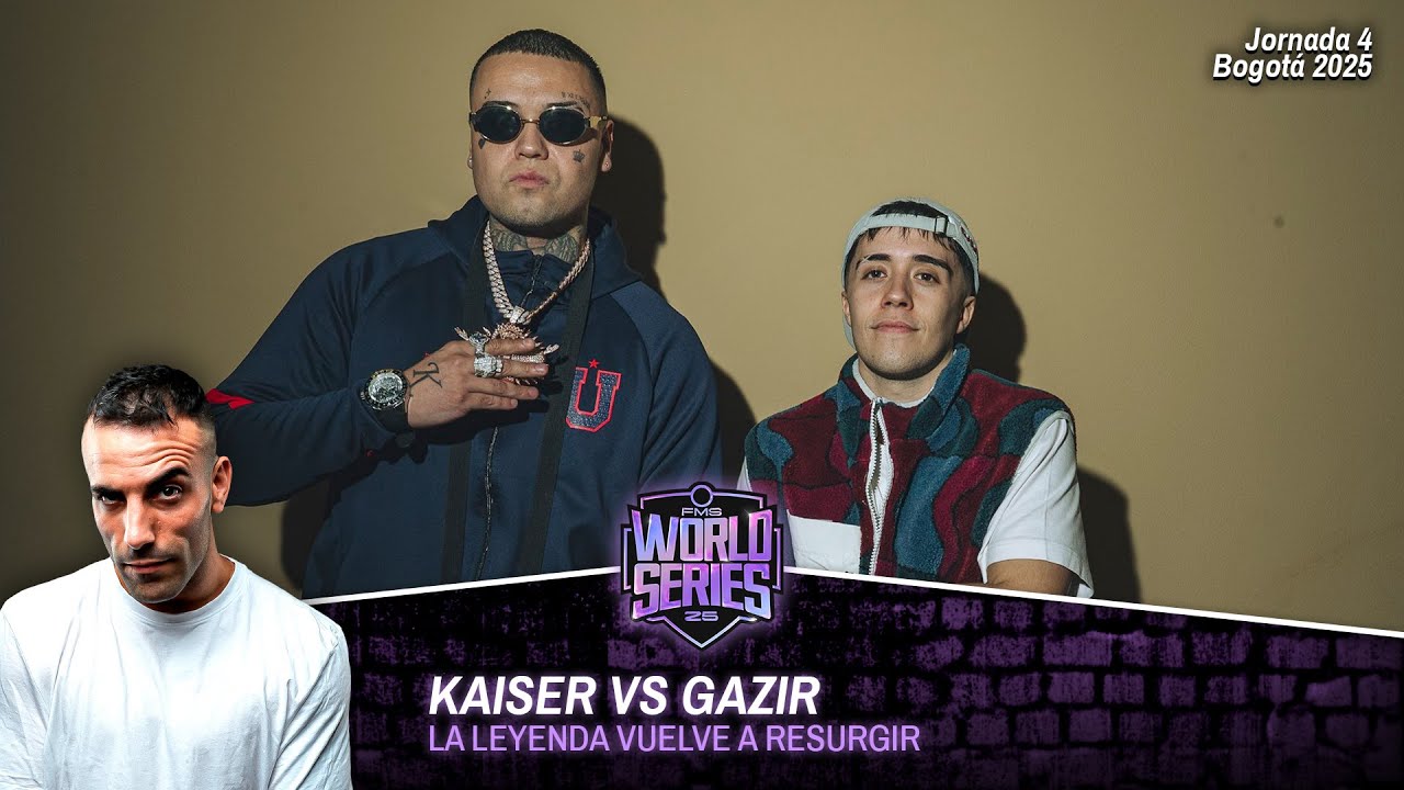 KAISER VENGA A EL MENOR CONTRA GAZIR *GAZIR VS KAISER* #FMSWORLDSERIES J4 COLOMBIA Votaci&oacute;n