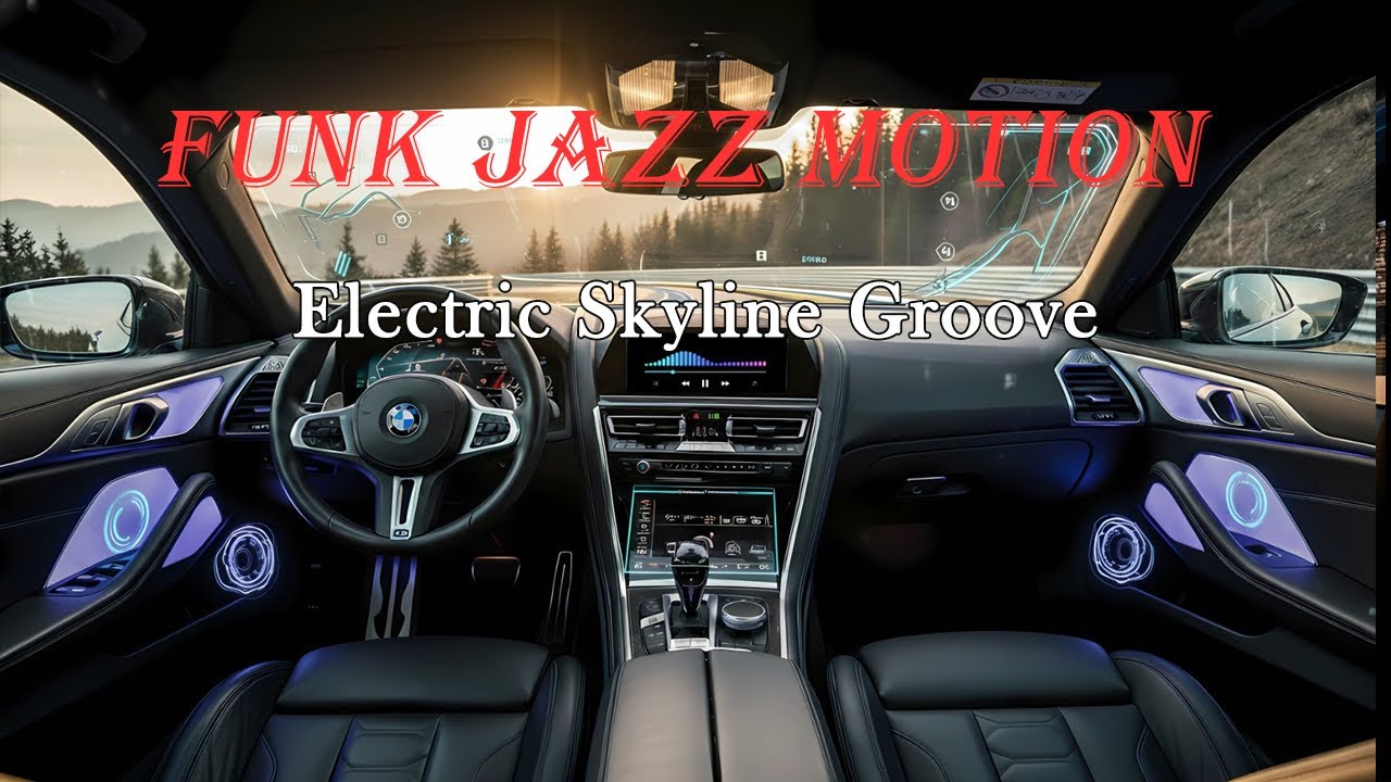 Electric Skyline Groove ⚡🌇 Funk Jazz Motion
