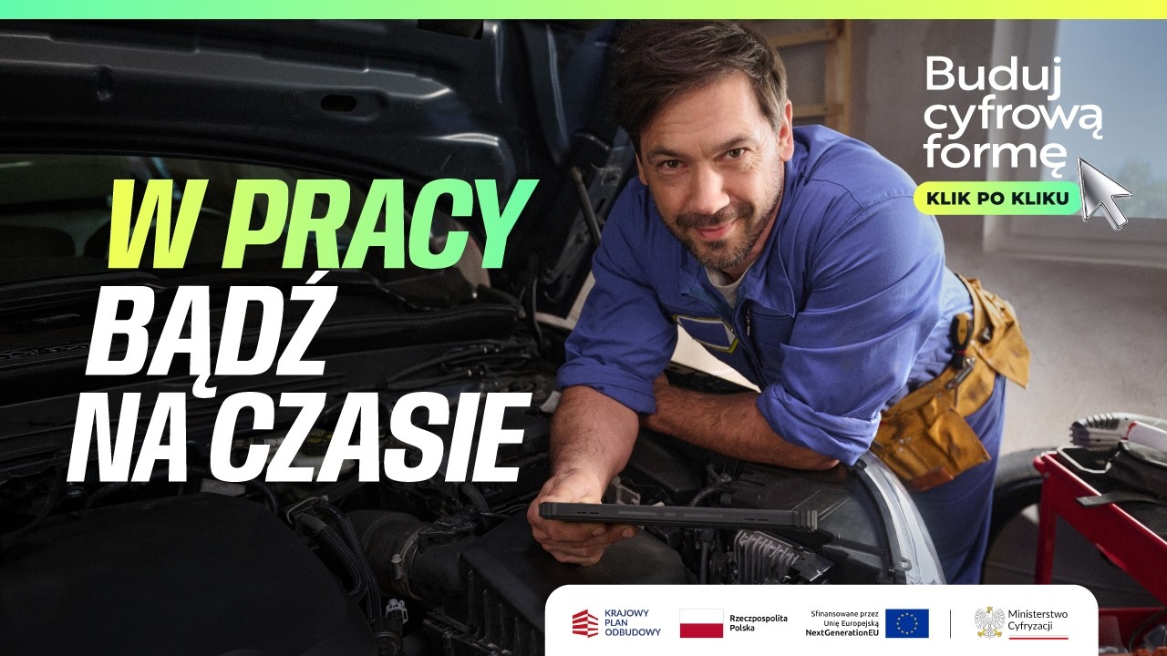 W pracy bądź na czasie | Ministerstwo Cyfryzacji