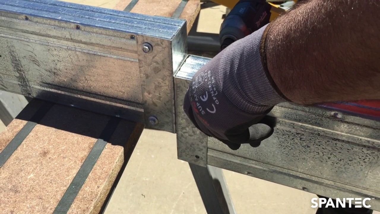 Offset Joining Bracket - Spantec Steel Floor System