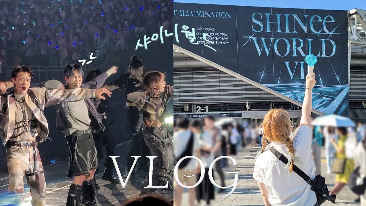 vlog | 7년만에 열린 샤이니 콘서트 브이로그💎 | 올콘 뛰고 뒷풀이도 뛰는 샤월로그👍.