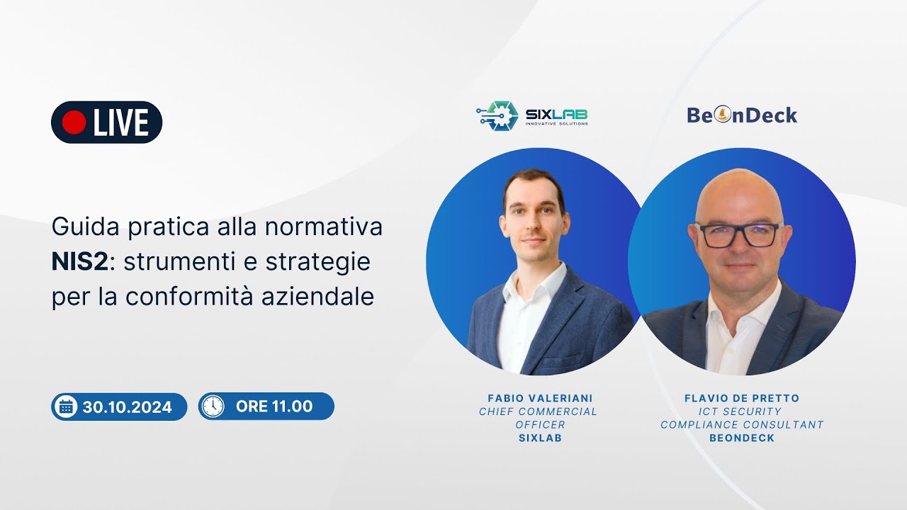 Guida pratica alla normativa NIS2: strumenti e strategie per la conformità aziendale