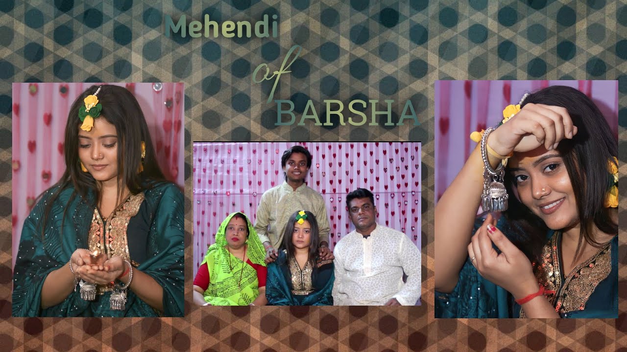 Barsha Mehendi Night // photography by Tinku Banik // Cinematography by KP Krishno.