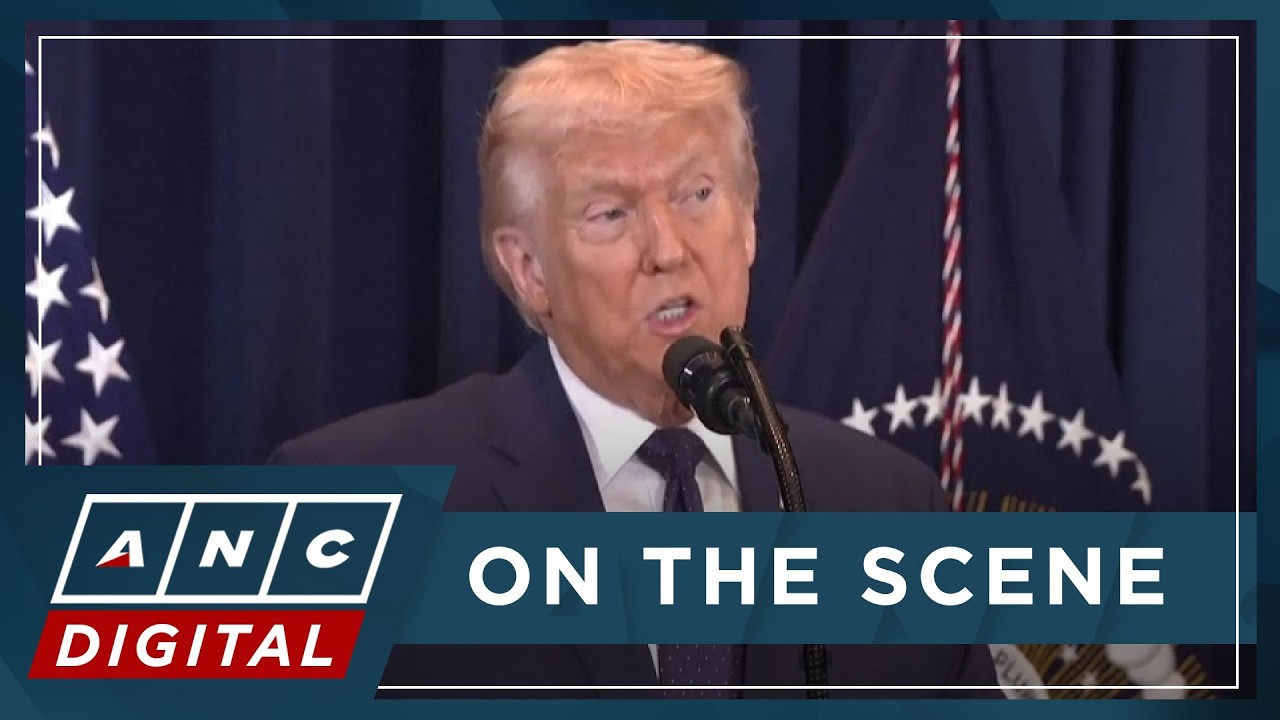 Trump: Iran’s missile capability down to about 10%, drone launches drop by 83% | ANC