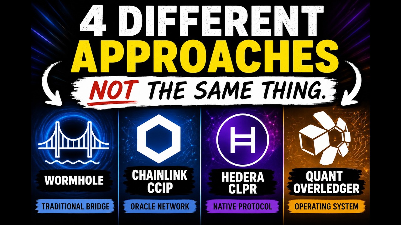 Chainlink CCIP vs Hedera CLPR vs Quant Overledger vs Wormhole Explained