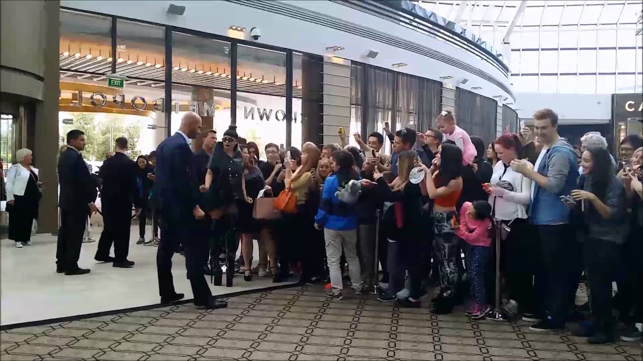 Lady Gaga arrives at Crown Metropol Hotel - Perth - Western Australia - 2014